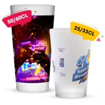 gobelets réutilisables