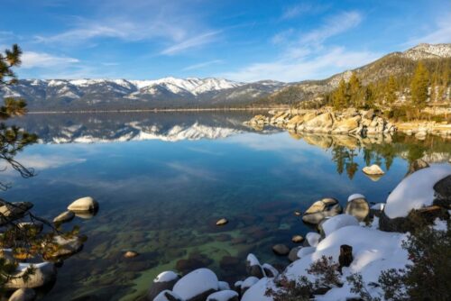 La lumière à la fin de l'hiver